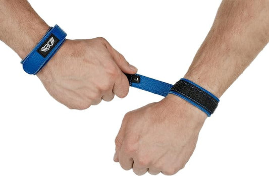 WARM BODY COLD MIND Leather Wrist Wraps for Weightlifting, Powerlifting, Gym – Heavy Duty Wrist Straps for Strength Training, for Men & Women