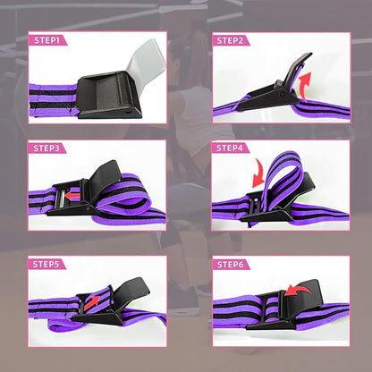 Booty Bands, Booty Bands for Working Out,Blood Flow Restriction Bands,Adjustable BFR Training Bands,Best Fabric Resistance Bands for Exercising Your Butt, Squat, Thigh, Fitness