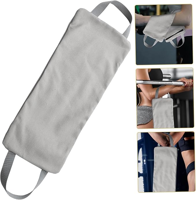 YARNOW Workout Training Sandbag Handle Fitness Sandbag for Weight Training Daily Exercise Resistance for Core Strength Agility Boxing Gray