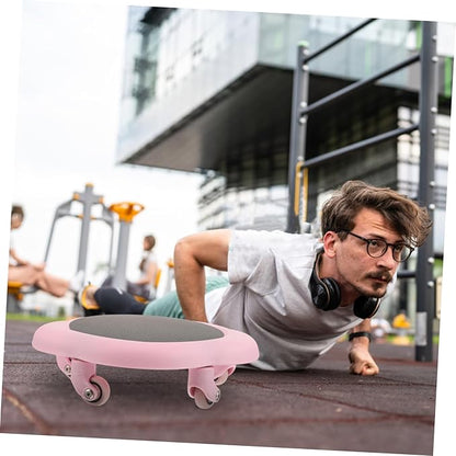 Sliding Discs for Exercise Fitness Abdominal Training Board Lightweight Portable Workout Equipment Anti-skid Sweat-resistant for Core Strengthening Balance Training