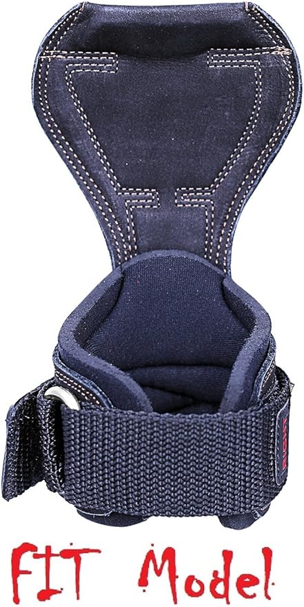 Cobra Grips PRO Weight Lifting Gloves Heavy Duty Straps Alternative with Power Lifting Hooks Padded Wrist Support for Deadlifts & Bodybuilding