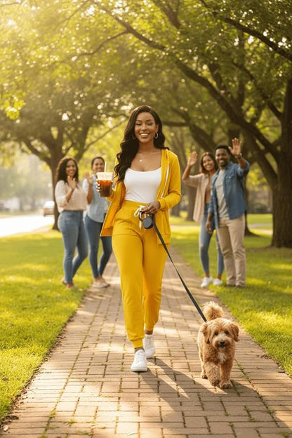 CLOCOR Track Suits for Women Set - Casual 2 Piece Outfits Sweatsuit Pocket Hoodies Long Sleeve with Patchwork Pants Set