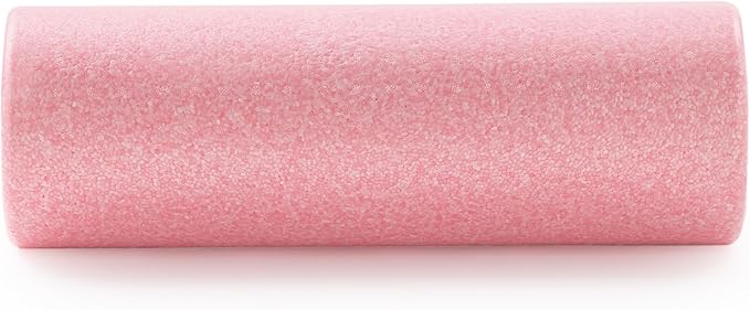 Sunny Health & Fitness High-Density Foam Roller 12" to 36", for Stretching & Muscle Recovery – Black, Blue, Pink