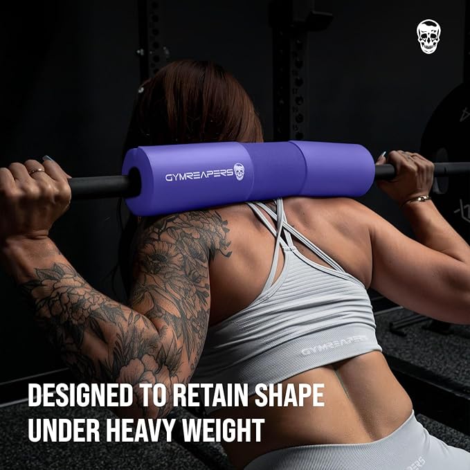 Gymreapers Barbell Squat Pad - Protective Bridge Pad For Hip Thrust, Squats, Lunges - Hip Support, Neck Protection For Bar