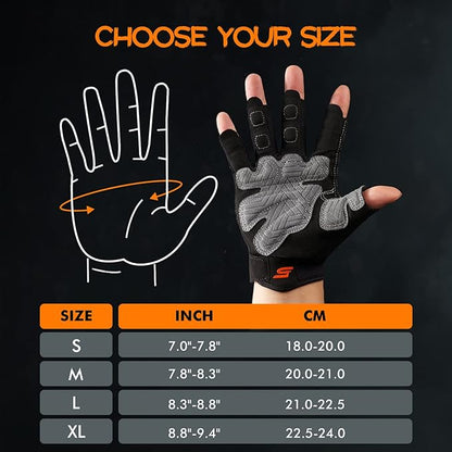 SueStar Workout Gloves for Men Women, Weight Lifting With Full Palm Protection, Excellent Grip, Ultra Breathable for Weightlifting, Fitness, Training, Hanging