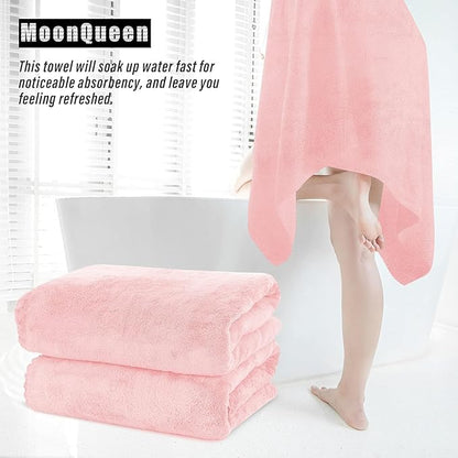 Microfiber Bath Towel 35x70in - Ultra Soft Quick Dry, Lightweight for Gym, Spa, Travel | Hotel Grade & Multi-Use| Single Pack