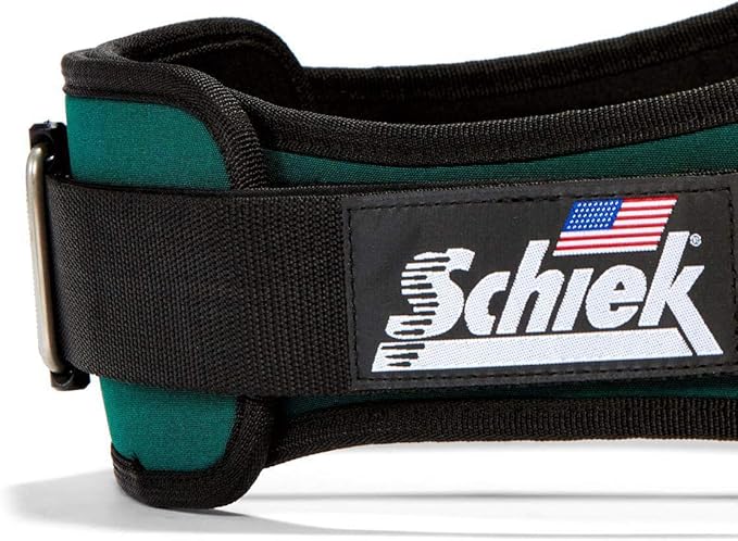 Schiek Sports 2006 Nylon 6 Inches Weight Lifting Belt - Support Belt for Power Lifting