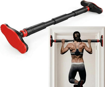 Japard Pull Up Bar for Doorway, Sportneer, Adjustable Door Frame 27"-41" Width, No-Damage Hanging Equipment for Home Gym, Workout, Training, 440 LBS