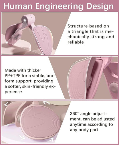 Thigh Exerciser Kegel Exerciser, Pelvic Floor Trainer, Kegel Trainer for Postpartum Rehabilitation, Trimmer Inner Thigh, Thigh Toner Workout,
