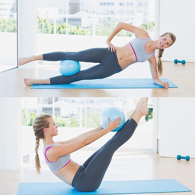 Pilates Kit for Home Workouts - Essential Pilates Equipment Set for Women with Ball & Ring, Home Pilates Accessories for Women & Beginners