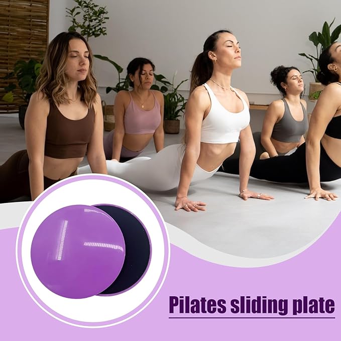 Fitness Sliders: Two-Side Sliding Discs for Home Gym and Core Workouts with Anti-Slip PP EVA Construction | Durable and Yoga Sliders