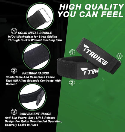 Occlusion Bands for Women Glutes & Hip Building, Blood Flow Restriction Bands BFR Bundle Booty Bands, Best Fabric Resistance Bands for Exercising Your Butt, Squat, Thigh, Fitness