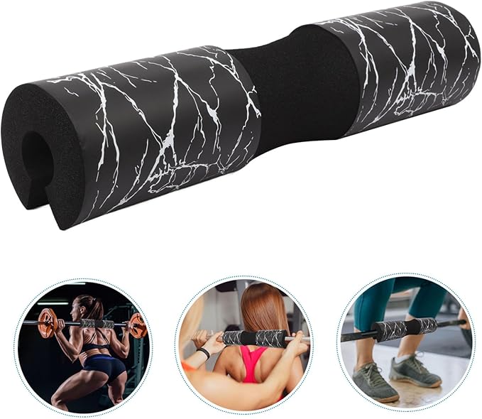 GANAZONO Neck Pad for Squat Barbell Weight Lifting Shoulder Pad Protective Hip Thrust Cushion for Gym