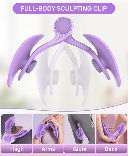 Kegel Exerciser, Pelvic Floor Muscle Exercise Devices for Women, Inner Thigh Exerciser Leg Workout Equipment Thigh Trainer for Male Hip Trimmer Inner Thigh Toner Workout