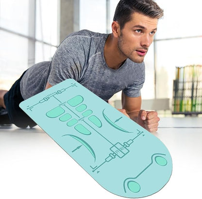 Exercise Equipment Mat - Extra Long Yoga Mat Non-Slip 5.25x2.3ft | Men And Women Exercising Mat, Sound Insulation Knee Joint Protector Pad For Ab Roller Wheel And Workout Accessories