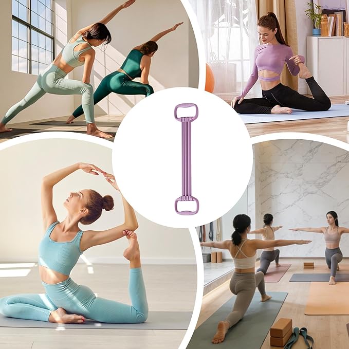 Fitness Resistance Bands Set, Strength Training Exercise Bands, Elastic Workout Tubes with Handles, Portable Home Gym Equipment, Full Body Training Kit, for Yoga Studio Outdoor Park Beach Hotel School