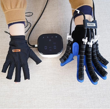 Upgraded Rehabilitation Robot Gloves Stroke Hand Dysfunction Recovery, Finger Exerciser Physical Therapy Equipment