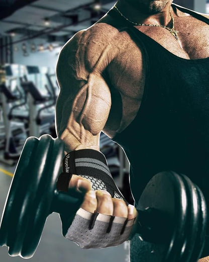 Workout Gloves Weight Lifting Gloves Palm Support Protection for Men Women, Exercise Gloves Sports for Training, Fitness, Gym,