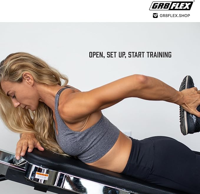 GR8FLEX Performance Gym for Total Over 100 Exercises, Multi-Functional Workout Machine, High Performance Strength Training, Cardio, and Full Body Fitness Equipment for Home Use