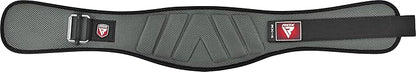 RDX Weight Lifting Belt, Curved Padded Back Lumbar Support, Fitness, Core Exercise Workout Bodybuilding Powerlifting Deadlifts Squats, Ladies Gents Men Women Home Gym Equipment