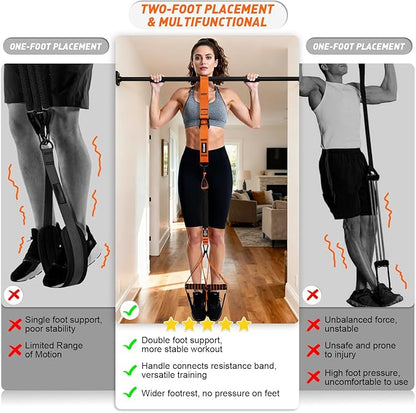 Pull Up Assistance Bands for Women, Heavy Duty Resistance Bands with Handles, Exercise Band with Door Anchor, Workout Band Set for Pull Up Bar, Full Body Sculpting,Muscle Training, Recovery, Home Gym