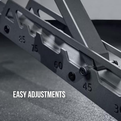 Rep Nighthawk Adjustable Weight Bench | Home Gym Incline Decline Flat Workout Bench | Heavy Duty Fitness and Strength Training Equipment | Foldable Space Saving Design