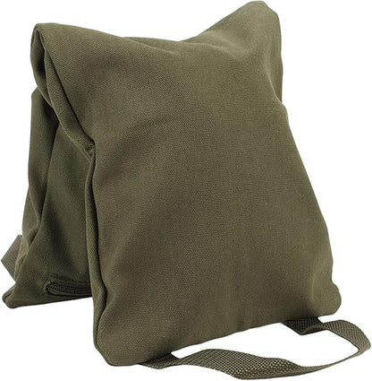 Topyond Sand Bag for Weight Training, Green Yoga Sand Bag with Handle, Yoga Weightlifting, Portable Fillable Yoga Canvas Sandbags for Yoga Weights and Training, Yoga Weight Bag