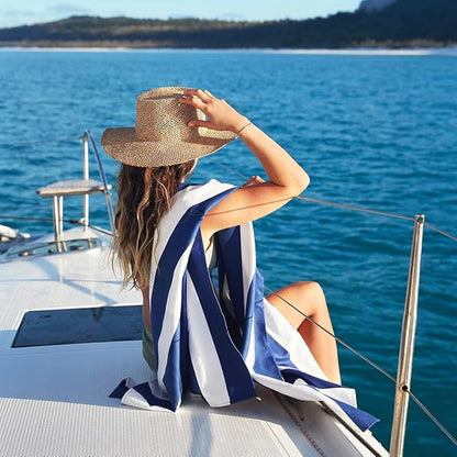 Dock & Bay Beach Towel - Quick Dry, Sand Free - Compact, Lightweight - 100% Recycled - Includes Bag - Set of 6 - Best of The Best, Extra Large (200x90cm, 78x35)