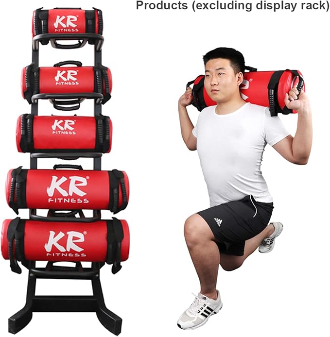 Jianyana 5-30 kg Sandbag Training Filled Weight Sand Power Bag, Weight-Adjustable Fitness Powerbag Sandbag, for Weightlifting, Running, Sports and Powerlifting