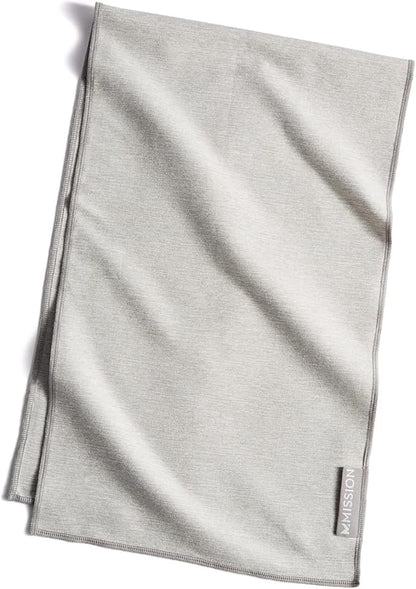 MISSION Original Cooling Towel - Soft, Durable Microfiber - Cools Up to 2 Hours - UPF 50 Sun Protection - Machine Washable