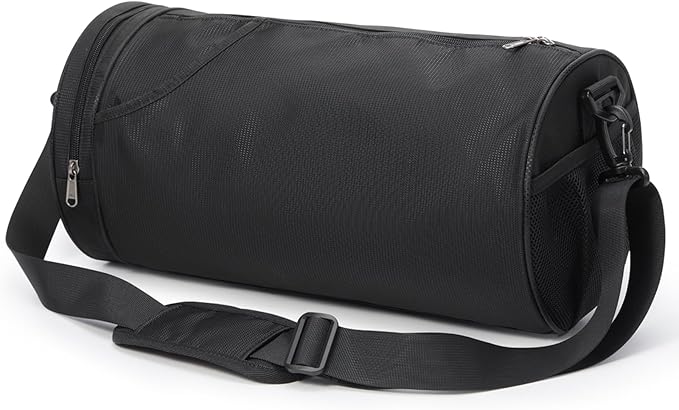 Small Sports Gym Bag Workout Lightweight Mini Duffel Bags for Men Women,Daily Bag,Medium(Black)