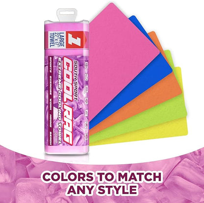 Cool RAG Extreme Cooling Towel for Heat Relief - PVA Cooling Towel for Workout, Gym, Running and for Other Outdoor Sports - Cooling Rag for Neck - Cool Towel for Quick Cooling