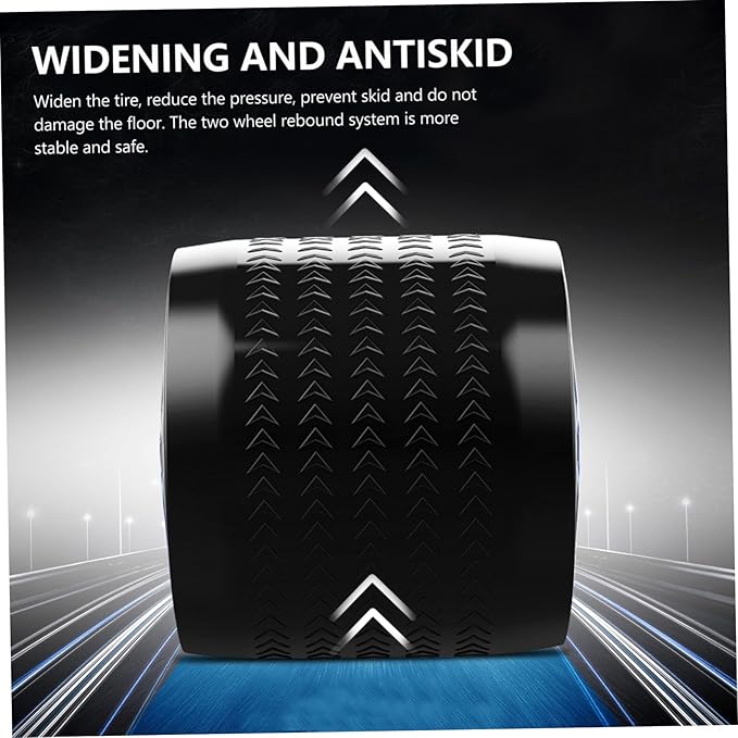 Balacoo Automatic Rebound Ab Roller Wheel Fitness Equipment for Beginners Sturdy ABS Material Core Strength Training Tool for Home Workouts for Abdomen Exercise