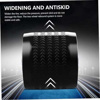 Balacoo Automatic Rebound Ab Roller Wheel Fitness Equipment for Beginners Sturdy ABS Material Core Strength Training Tool for Home Workouts for Abdomen Exercise
