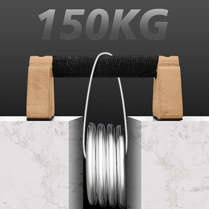 Parallettes Bars - Wooden Calisthenics Equipment for Handstand Training, Push Up Bars & Calisthenics Bar - Handstand Blocks and Pushup Handles for Men