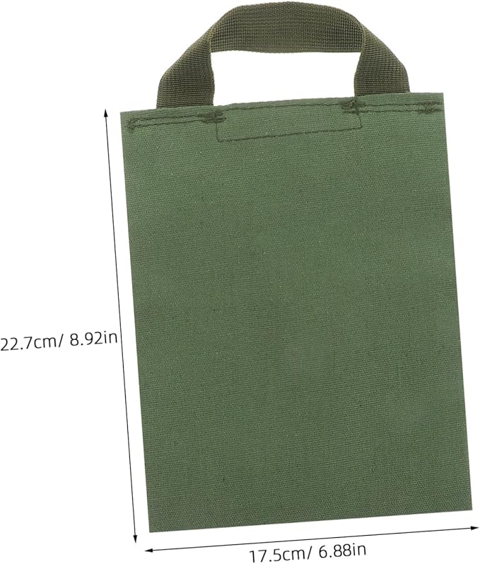 2Kg Weighted Sandbag for Yoga and Fitness Durable Canvas Bag with Handle Empty Design for for Training Dance and Exercise Activities