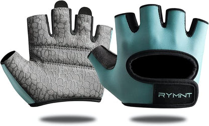 Minimal Weight Lifting Gloves,Short Micro Workout Gloves Grip Pads with Full Palm Protection & Extra Grip for Men Women Weightlifting,Gym,Exercise Training