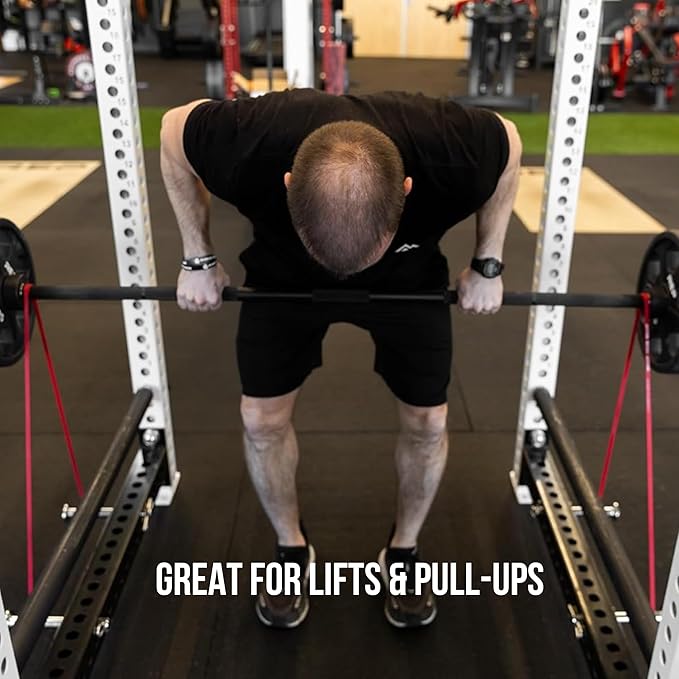 REP Fitness Short Resistance Bands for Strength and Conditioning. Multiple Resistance Levels Available from 5-230lbs. Sold as a Pair. 12" Length.