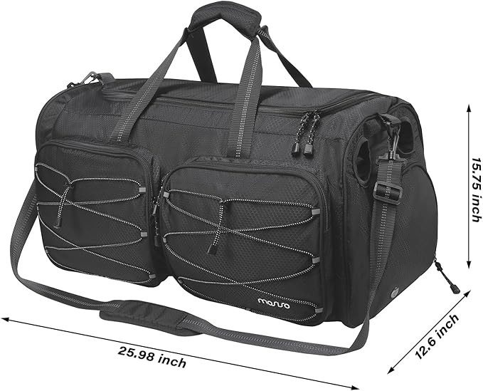 MOSISO Baseball Bat Bag, Large Capacity Catchers Gear Duffle Bag with Shoe Compartment&Adjustable Shoulder Strap&Handle for Training Gear Sports Gym Equipment