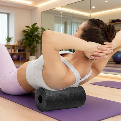 Back Foam Roller | Hollow Column Massage Tool | Deep Tissue Foam Roller - for Gym Post-Exercise Sports Recovery Home Fitness Routine Yoga Stretching