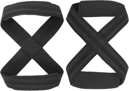 PATIKIL Figure Lifting Strap, Anti-Skid Weightlifting Wrist Wraps Dead Lift Padded Grips Weight Lifting Straps