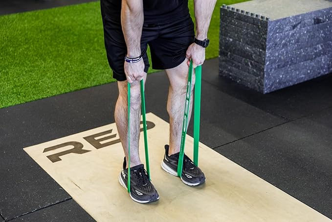 REP Fitness Short Resistance Bands for Strength and Conditioning. Multiple Resistance Levels Available from 5-230lbs. Sold as a Pair. 12" Length.