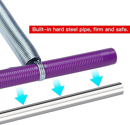 Elastic Sit Up Pull Rope Pedal Resistance Band Powerful Spring Drawstring Tummy Trimmer Equipment Portable Home Gym with Elastic Bodybuilding Fitness Slimming Training Exercise Bands