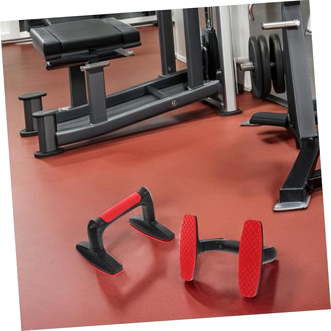 HEMOTON Strength Training Bars Home Gym Handles Calisthenics Accessory Ergonomic Fitness Equipment Set