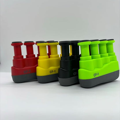 Guitar Finger Strengthener - Improve Your Finger Power, Flexibility, and Span for Playing String Instruments (Red)