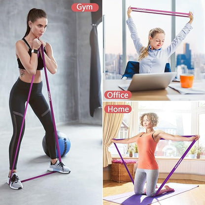 Resistance Bands,Pull Up Bands,Stretching Assist Bands Set for Men & WomenPortable Exercise, Muscle Training,Physical Therapy,Exercise Workout Bands for Working Out