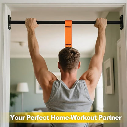 WELSPO Pull Up Assistance Bands with 4 Heavy Duty Resistance Bands for Pull Up Bar Workout, Adjustable Pull Up Assist Band Equipment for Home Gym Strength Training & Full Body Workout