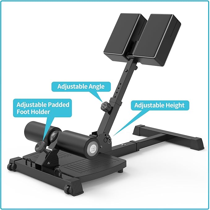 leikefitness Sissy Squat Machine, Deluxe Multi-Function Deep Sissy Squat Bench Workout Station, Leg Exercise Machine for Home Gym