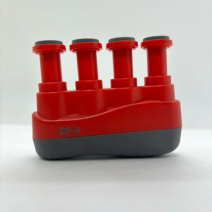 Guitar Finger Strengthener - Improve Your Finger Power, Flexibility, and Span for Playing String Instruments (Red)