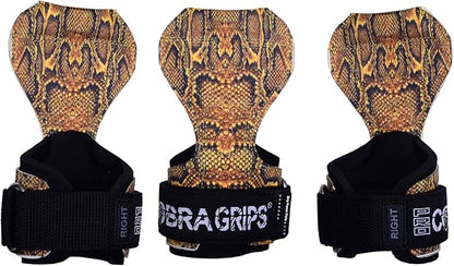 Cobra Grips PRO Weight Lifting Gloves Heavy Duty Straps Alternative with Power Lifting Hooks Padded Wrist Support for Deadlifts & Bodybuilding